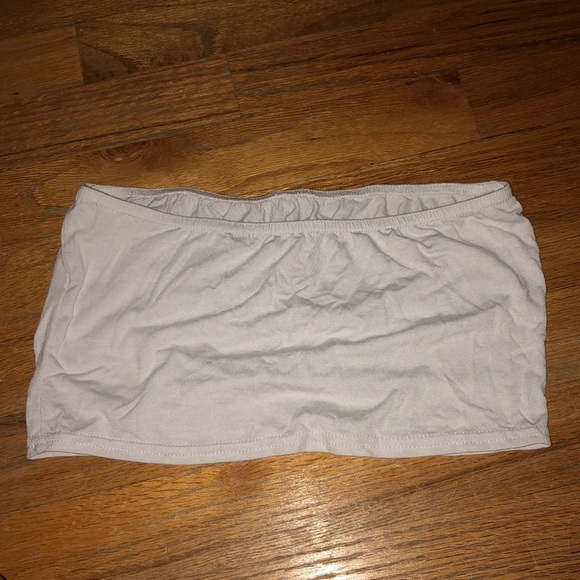 Nasty Gal white tube top - Picture 2 of 3